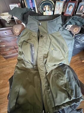 Geamse Olive Green Waterproof Jacket